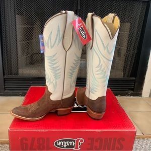 Brand New Justin Boots brand Clara 15” Western Boots